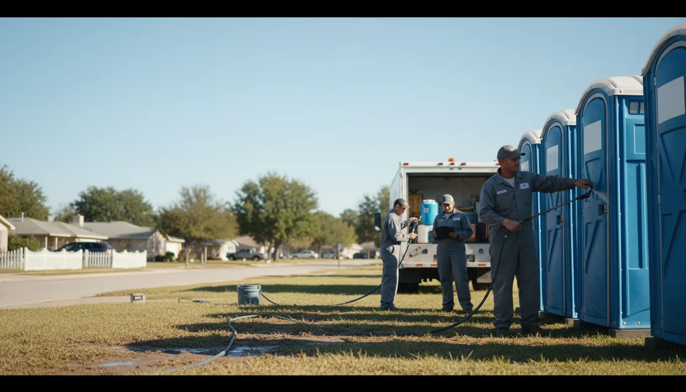 Long-Term Portable Toilet Rental in Gosnell, AR near me